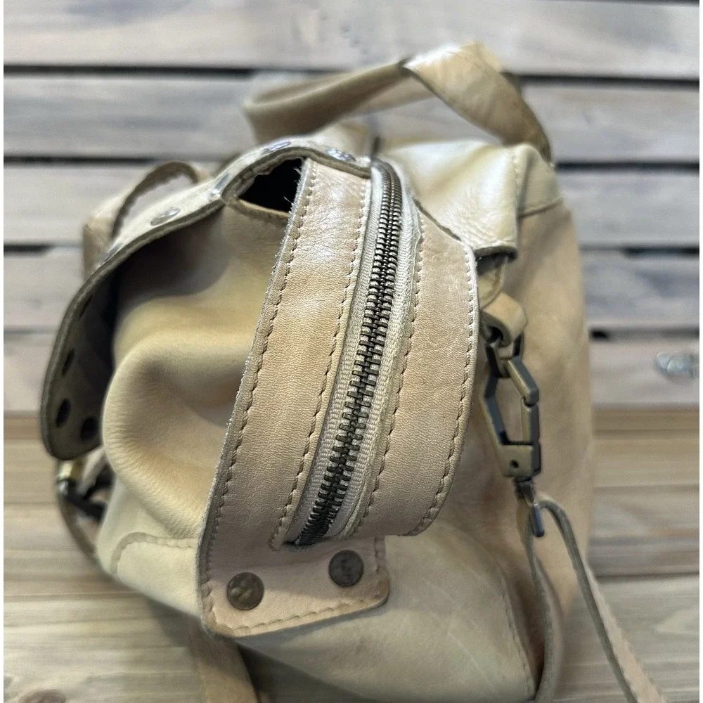 Velez Tasseled HOBO Leather Purse Artisanal Crossbody Top Handles Grunge City